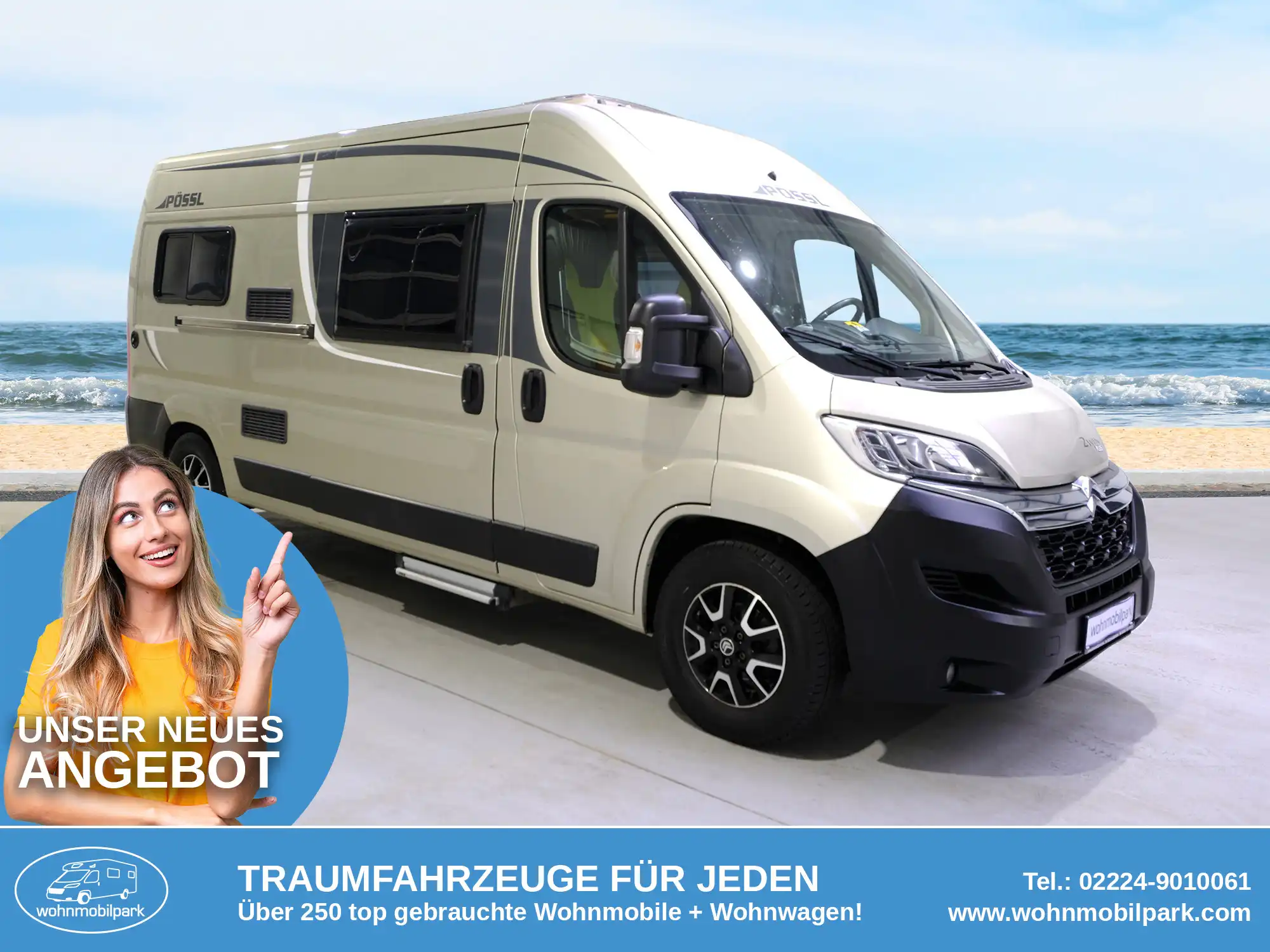 POESSL 2 Win Plus  Wohnmobil gebraucht kaufen